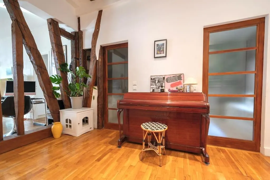 Spacious Apartment In Central Paris
